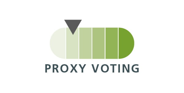 Proxy voting gauge